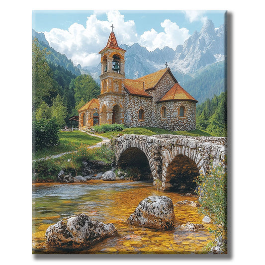 Bergfried - Idyll - Paint by Numbers