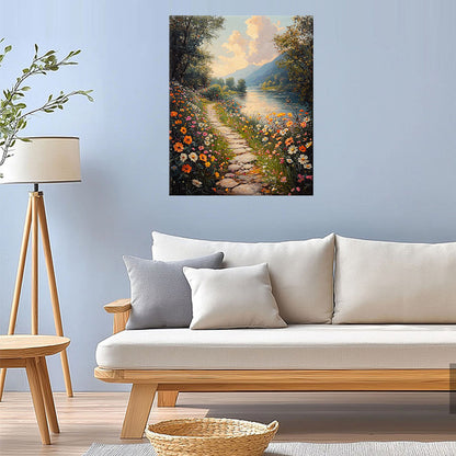 Mountain Panorama - Paint by Numbers