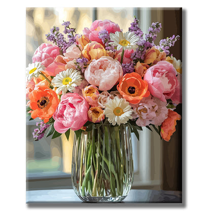 Flower Moods - Paint by Numbers