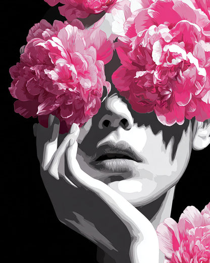 Red Lips - Secret - Paint by Numbers