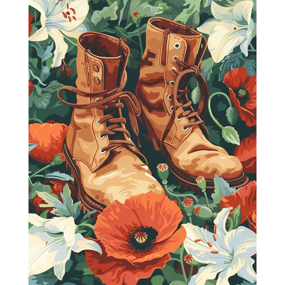 Boots Among the Blooms