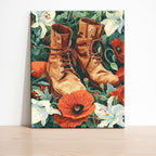 Boots Among the Blooms