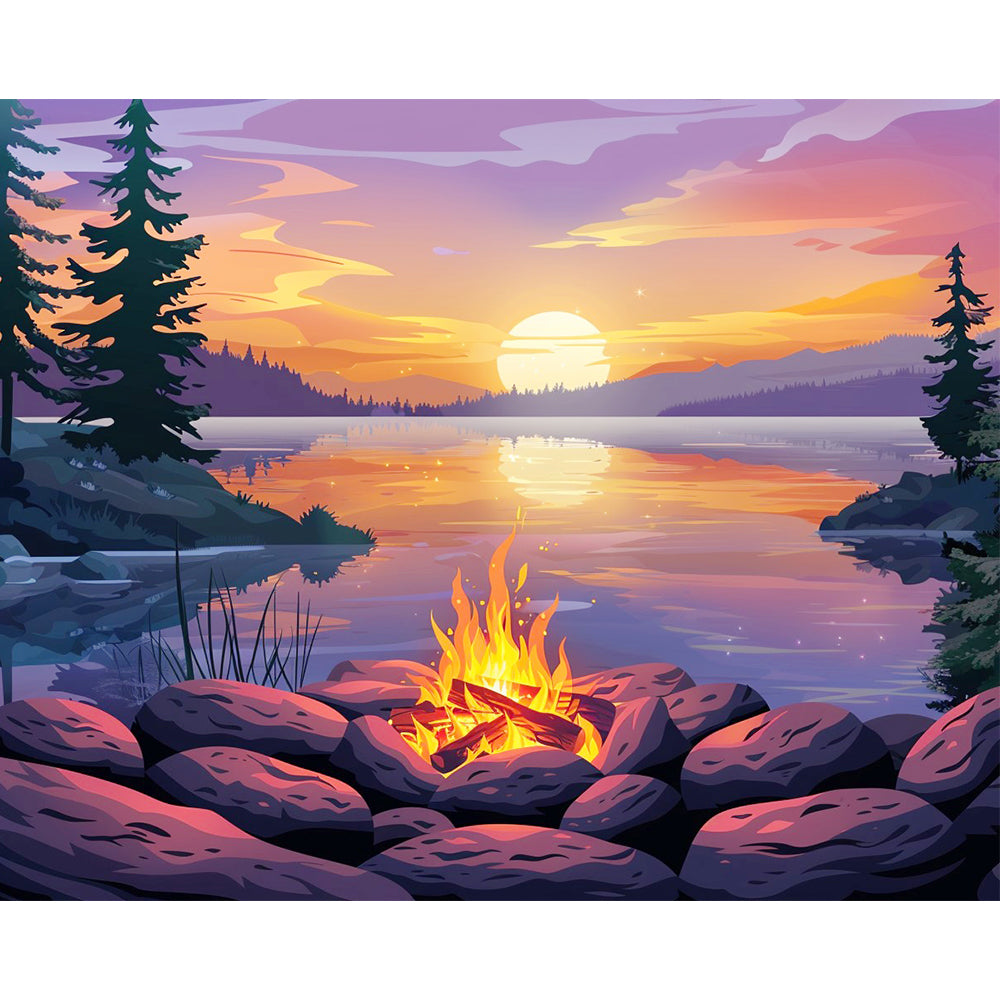 Campfire Reflections