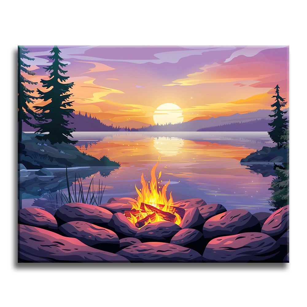 Campfire Reflections