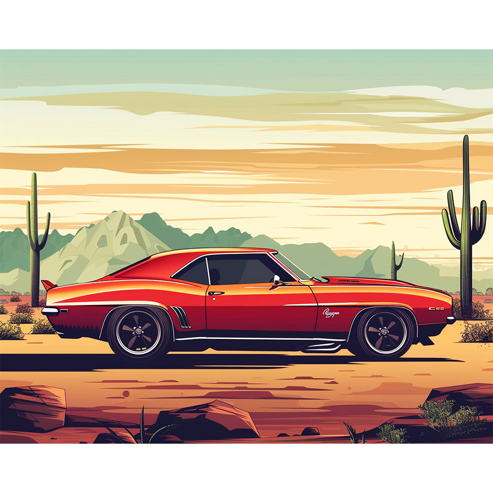Canyon King - Paint by Numbers Kit
