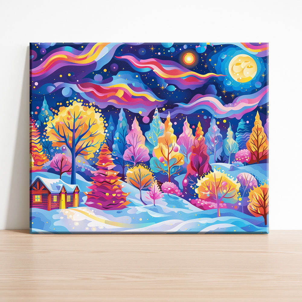 Celestial Holiday - Paint by Numbers Kit