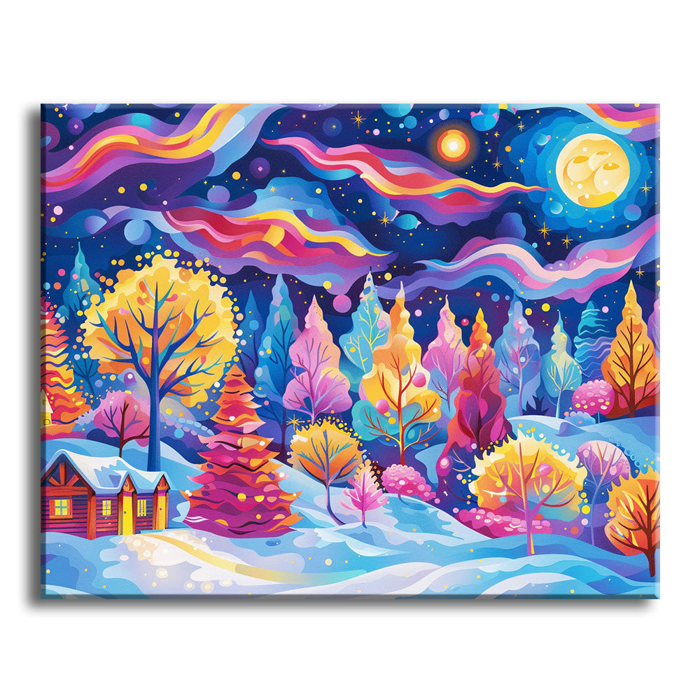 Celestial Holiday - Paint by Numbers Kit