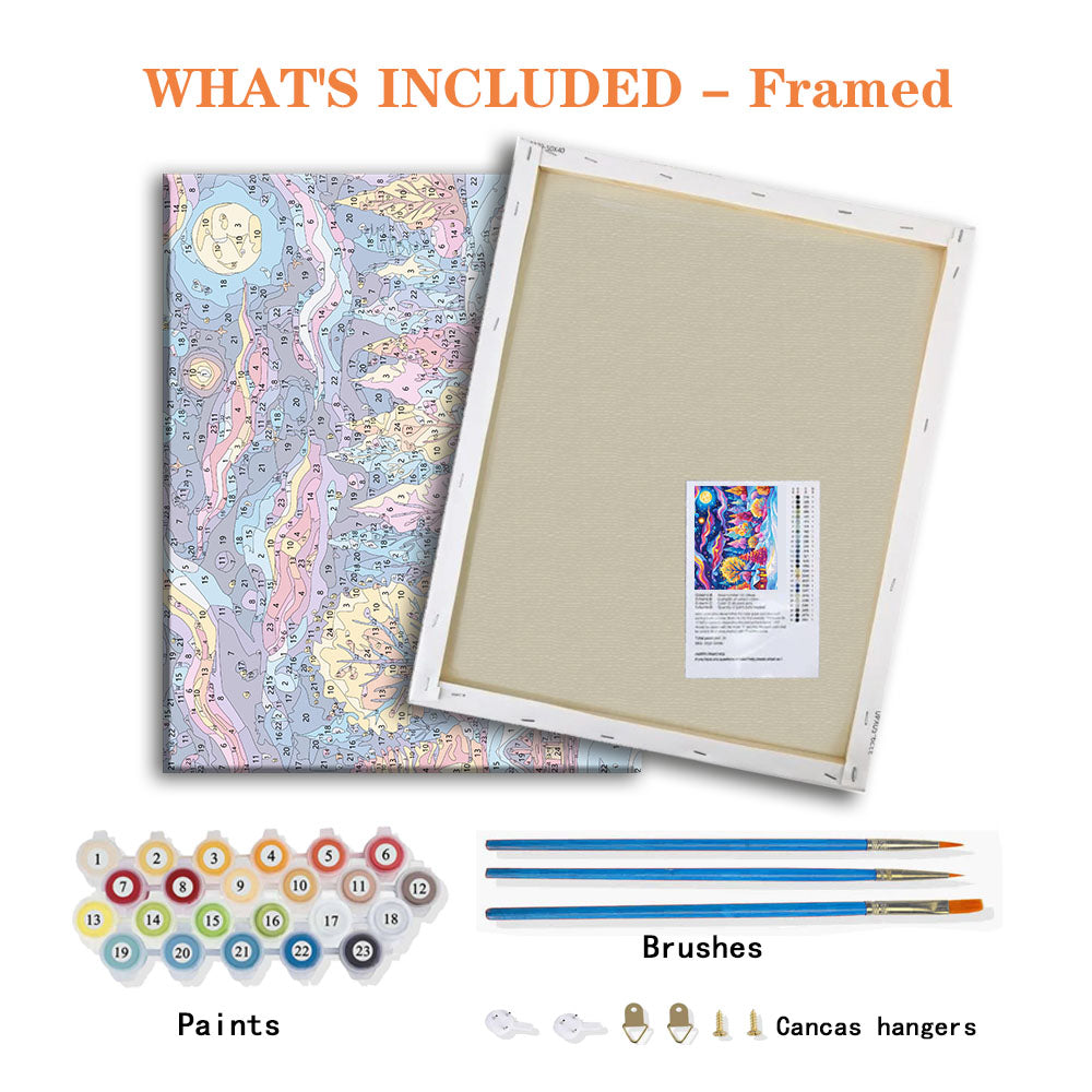 Celestial Holiday - Paint by Numbers Kit
