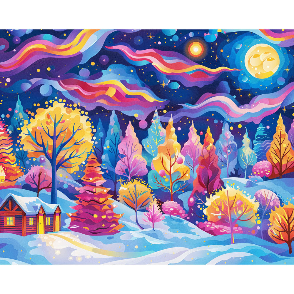 Celestial Holiday - Paint by Numbers Kit
