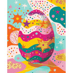 Cosmic Easter Egg - Paint by Numbers Kit
