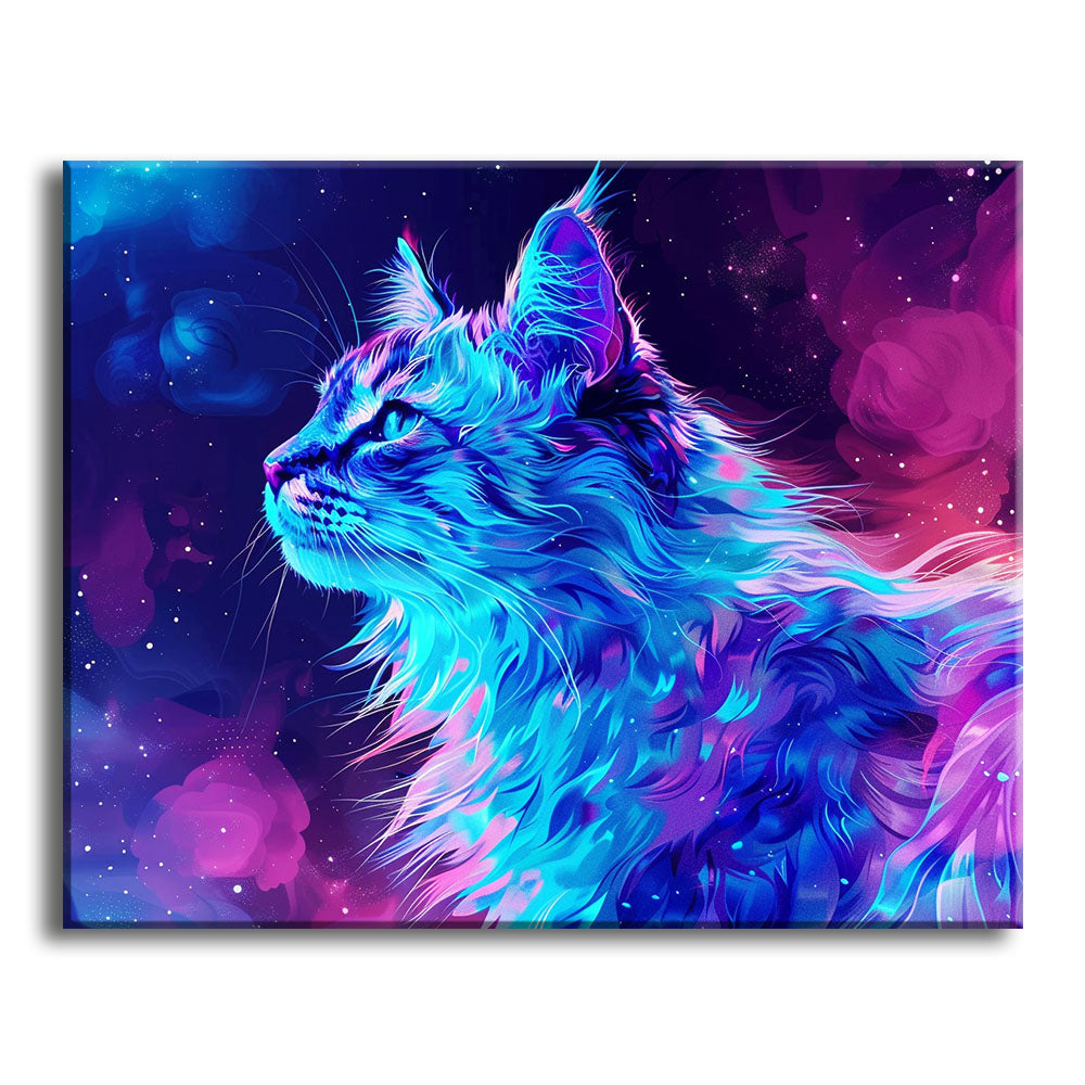 Cosmic Lynx - Paint by Numbers Kit