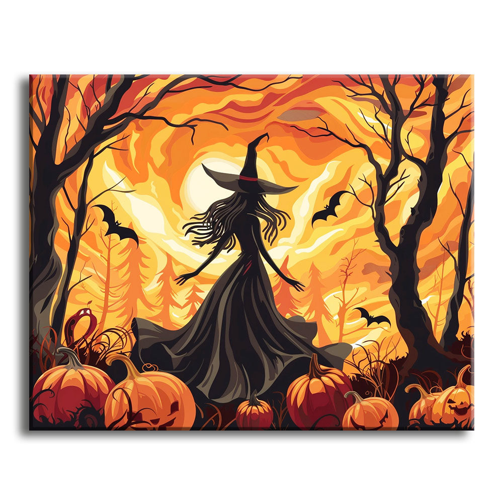 Crimson Sorceress - Paint by Numbers Kit