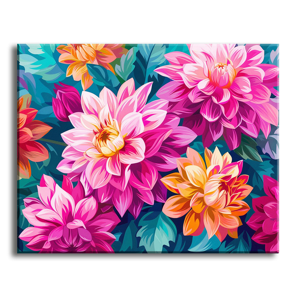 Dahlia Dream - Paint by Numbers Kit
