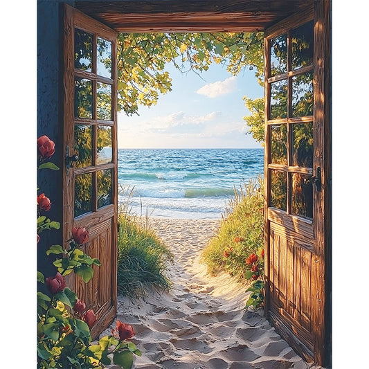 The Gate to the Sea - Paint by Numbers