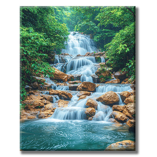The Dance of Water - Paint by Numbers