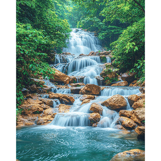 The Dance of Water - Paint by Numbers