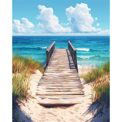 The Way to the Sea - Paint by Numbers