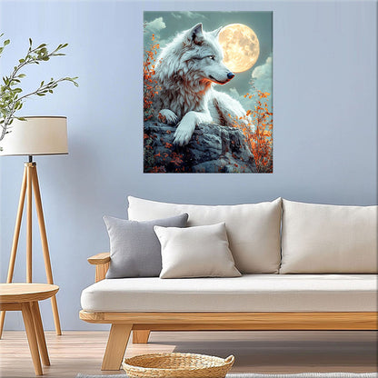 The Silence of the Moon - Paint by Numbers