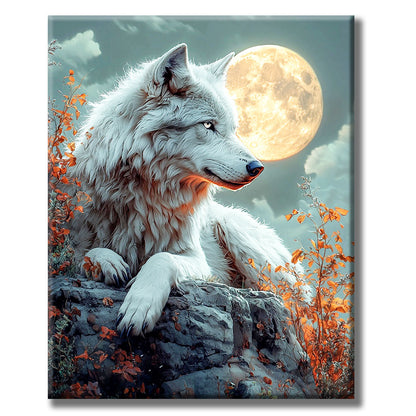 The Silence of the Moon - Paint by Numbers