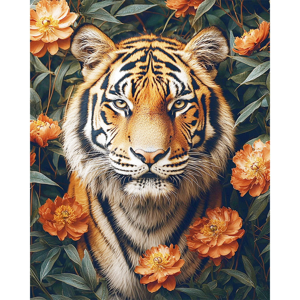 The Tenderness of Flowers Paint by Numbers