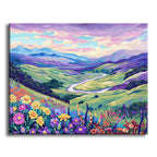 Dreamy Valley Bloom - Paint by Numbers Kit