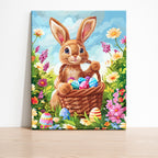 Easter Bunny Bliss – Paint by Numbers Kit