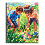 Easter Egg Hunt Adventure – Paint by Numbers Kit