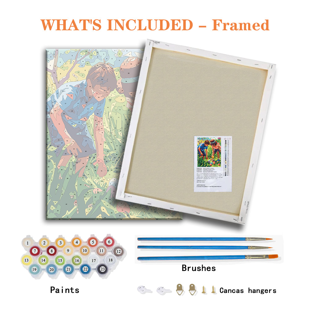 Easter Egg Hunt Adventure – Paint by Numbers Kit