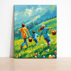 Easter Egg Hunt Joy – Paint by Numbers Kit