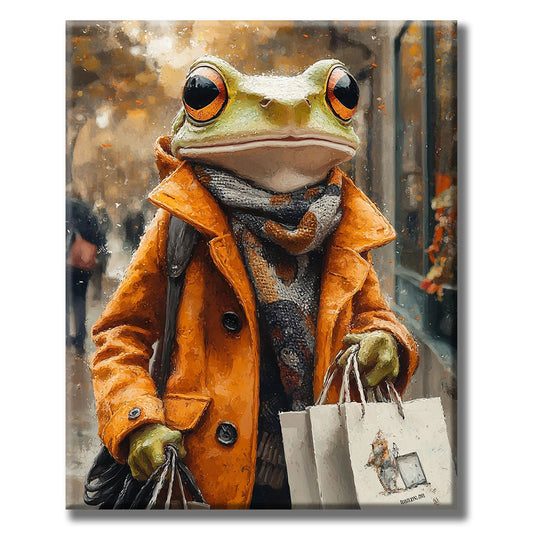 Shopping Street Magic - Paint by Numbers