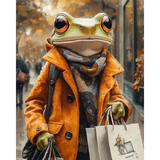 Shopping Street Magic - Paint by Numbers