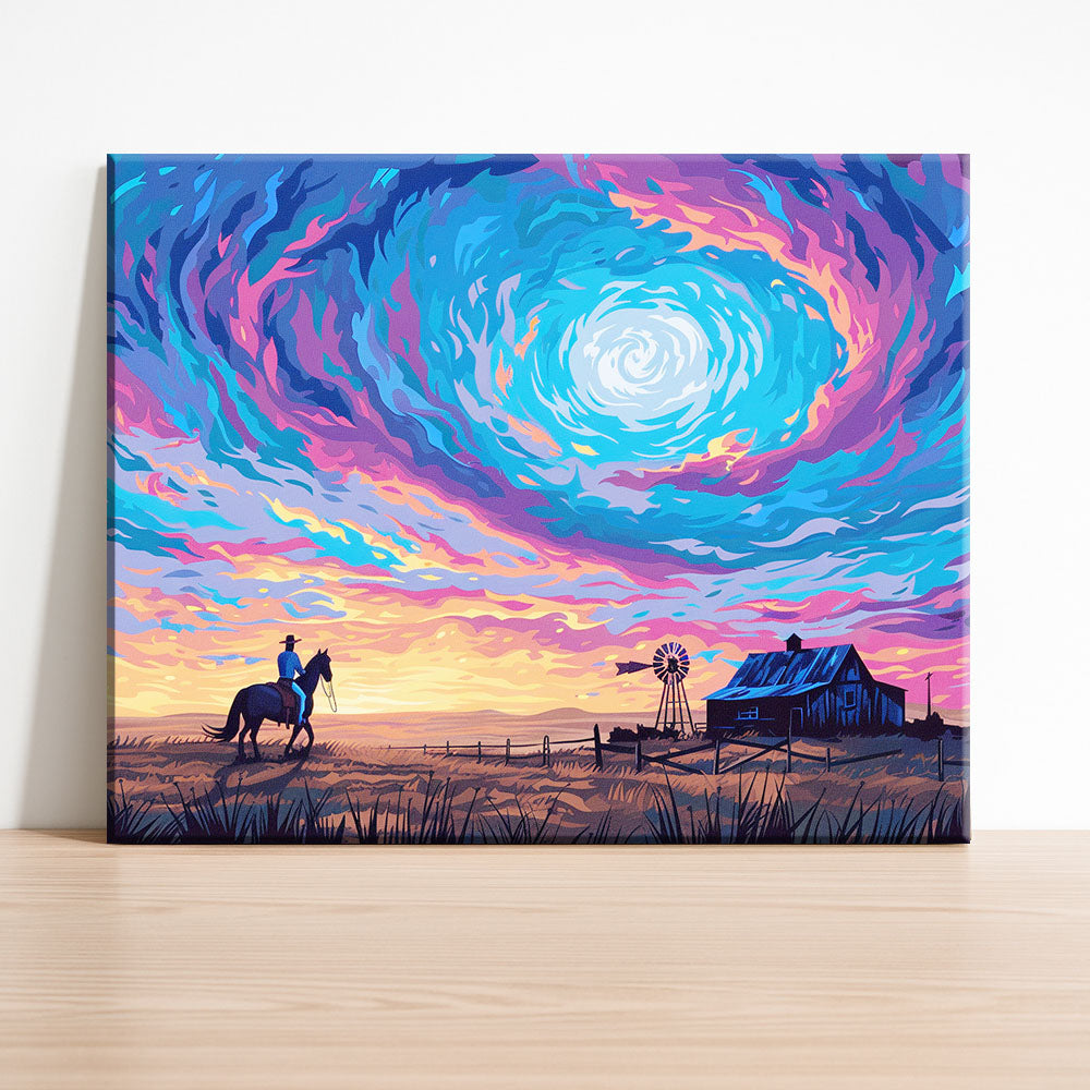 Electric Sky Rider - Paint by Numbers Kit