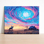 Electric Sky Rider - Paint by Numbers Kit