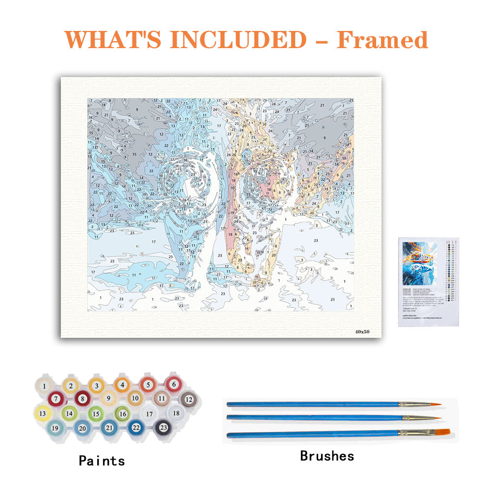 Elemental Embrace - Paint by Numbers Kit