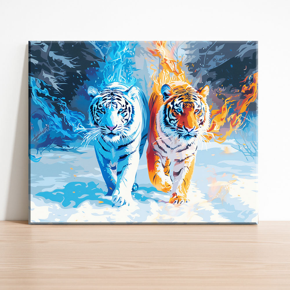 Elemental Embrace - Paint by Numbers Kit