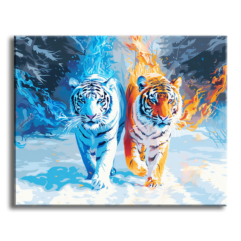 Elemental Embrace - Paint by Numbers Kit