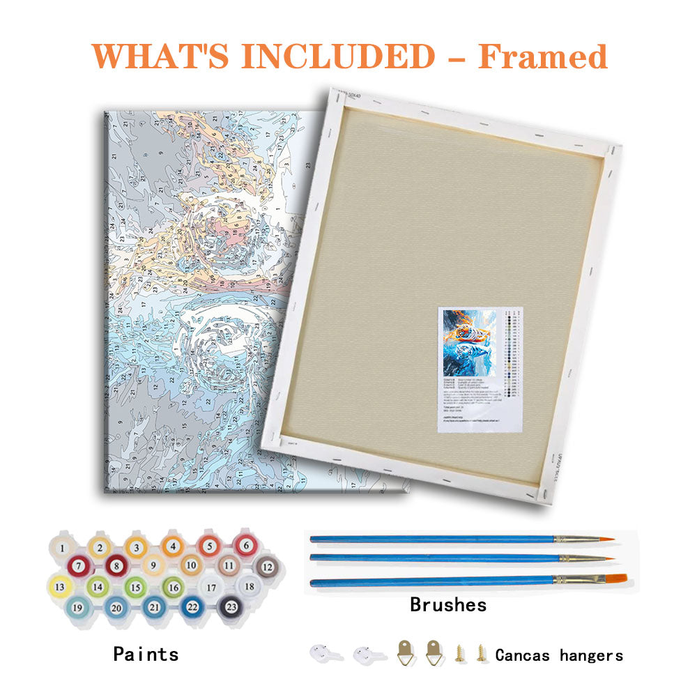 Elemental Embrace - Paint by Numbers Kit