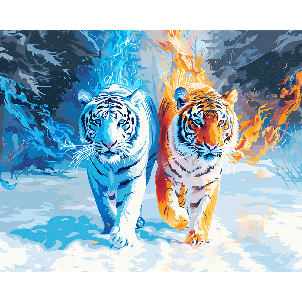 Elemental Embrace - Paint by Numbers Kit