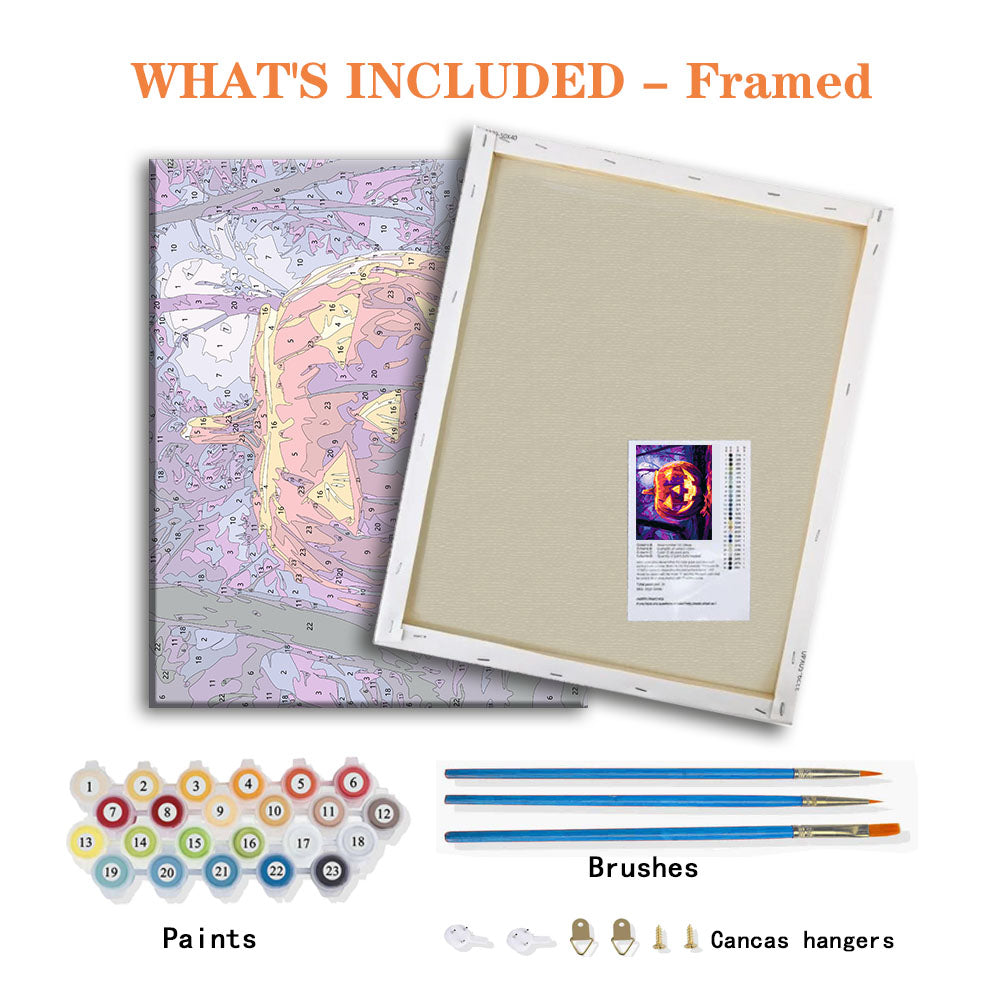 Emberwood Grin - Paint by Numbers Kit