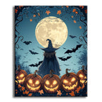 Enchanted Halloween Night – Paint by Numbers Kit