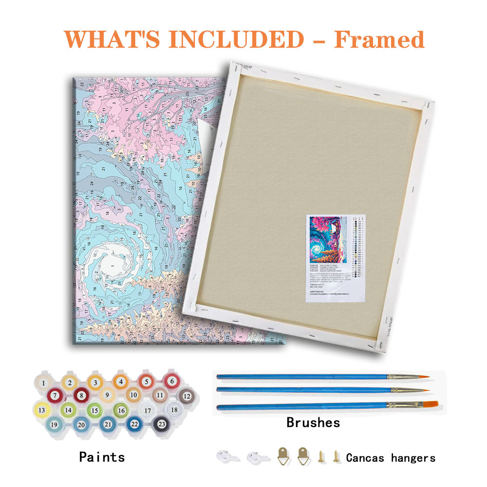Enchanted Winter Dream - Paint by Numbers Kit
