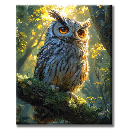 Owl Gathering - Paint by Numbers