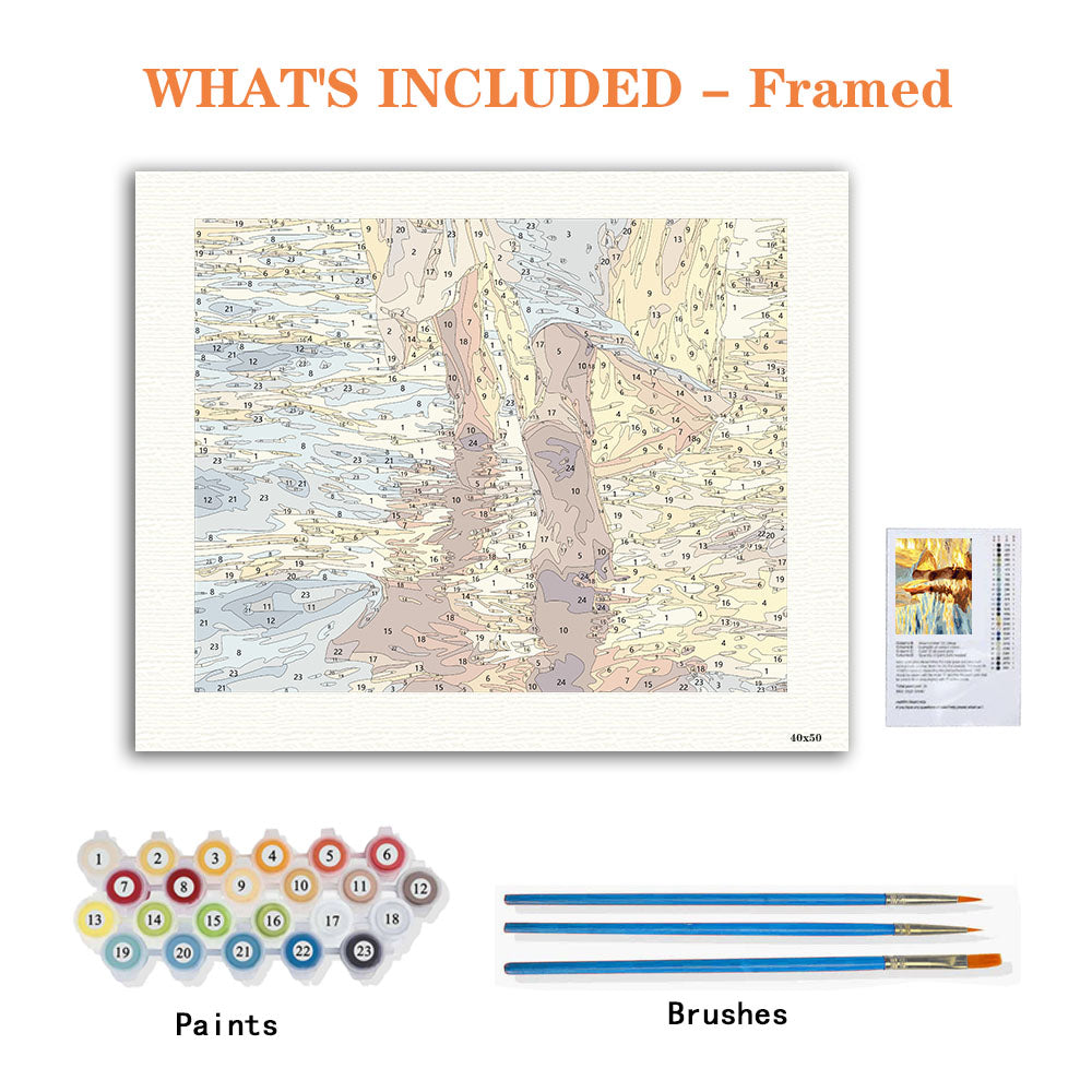 Faithful Steps - Paint by Numbers Kit