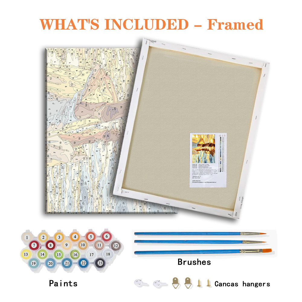 Faithful Steps - Paint by Numbers Kit