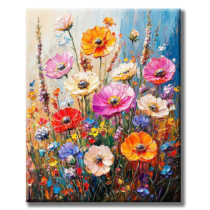 Sea of Flowers - Paint by Numbers