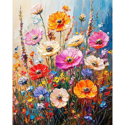 Sea of Flowers - Paint by Numbers