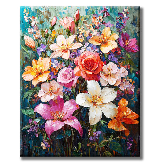 Colourful nature - paint by numbers