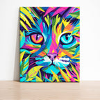 Fauvist Feline - Paint by Numbers Kit