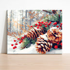Festive Frost - Paint by Numbers Kit
