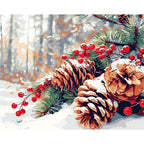 Festive Frost - Paint by Numbers Kit